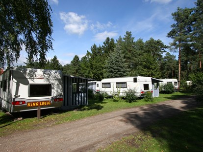 Luxuscamping - Art der Unterkunft: Campingfahrzeug - Lüneburger Heide - Wohnwagen Typ 2 - Südsee-Camp Wohnwagen Typ 2 am Südsee-Camp
