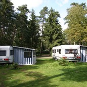 Glampingunterkunft: Wohnwagen Wrogewald - Südsee-Camp: Wohnwagen Typ 3 am Südsee-Camp