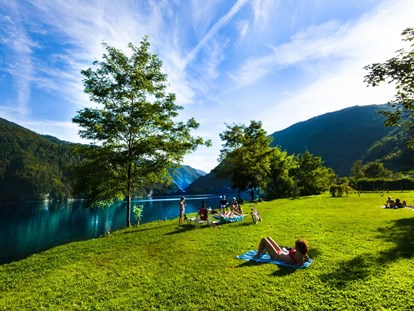 Luxuscamping - Preisniveau: gehoben - Belluno - Camping al Lago Arsie Zelt Esox am Camping al Lago Arsie