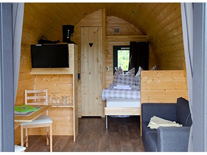 Luxuscamping - WC - Hessen Süd - Camping Odersbach Campingpod auf Camping Odersbach