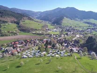 Luxuscamping - Heizung - Simonswald - Camping Schwarzwaldhorn Schwarzwald-Lodge auf Camping Schwarzwaldhorn