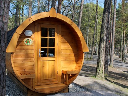 Luxuscamping - Preisniveau: günstig - Vorpommern - Campingfass - Camping Pommernland Campingfässer auf Camping Pommernland