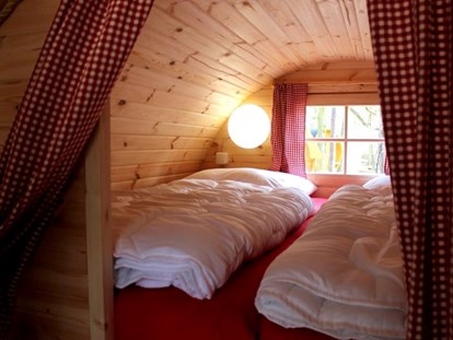 Luxuscamping - Preisniveau: günstig - Region Usedom - 2x2m Schlafbereich - Camping Pommernland Campingfässer auf Camping Pommernland