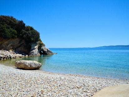Luxuscamping - Terrasse - Zadar - Šibenik - Strand - Camping Baldarin Glamping-Zelte auf Camping Baldarin