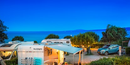 Luxuscamping - Kühlschrank - Krk - Glamping auf Camping Resort Krk - Krk Premium Camping Resort - Suncamp SunLodge Aspen von Suncamp auf Camping Resort Krk