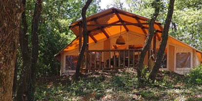Luxuscamping - Kochmöglichkeit - Sibenik - Safari-Zelt - Solaris Camping Beach Resort - Suncamp SunLodge Safari von Suncamp auf Solaris Camping Beach Resort
