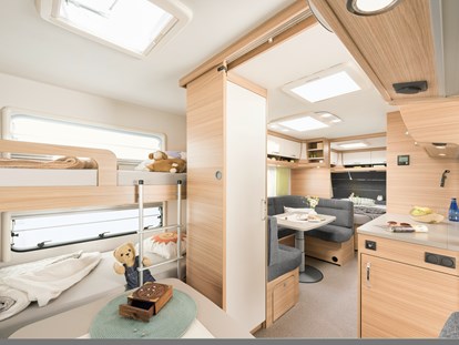 Luxuscamping - Terrasse - Ostsee - Wohnraum - Mobilheime direkt an der Ostsee Glamping Caravan