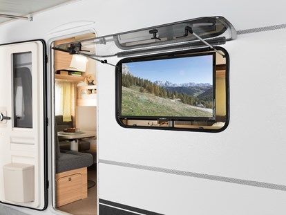 Luxuscamping - getrennte Schlafbereiche - Ostsee - Mit Flat Tv - Mobilheime direkt an der Ostsee Glamping Caravan