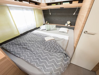 Luxuscamping - Preisniveau: moderat - Gelting - Elternschlafzimmer - Mobilheime direkt an der Ostsee Glamping Caravan