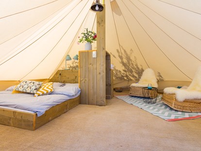 Luxuscamping - Badewanne - Kroatien - Bell zelt eltern (1x doppelbett) - Boutique camping Nono Ban Boutique camping Nono Ban