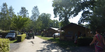 Luxuscamping - Art der Unterkunft: Safari-Zelt - Ardennes - Parcs Naturels - Camping Fuussekaul Gemütlich eingerichtete Safarizelte auf Camping Fuussekaul