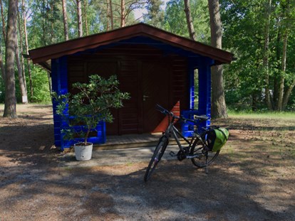 Luxuscamping - Hunde erlaubt - Brandenburg - Naturcampingpark Rehberge Radhütte Radieschen am Wurlsee - Naturcampingpark Rehberge