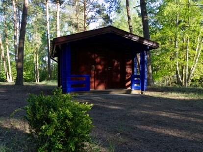 Luxuscamping - barrierefreier Zugang - Vorpommern - Naturcampingpark Rehberge Radhütte Radieschen am Wurlsee - Naturcampingpark Rehberge