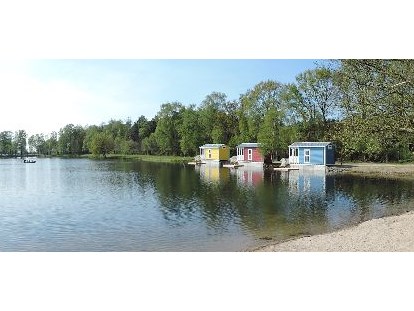 Luxuscamping - Art der Unterkunft: spezielle Unterkunft - Münsterland - Dingdener Heide Seehaus direkt am See mit eigener Seeterrasse