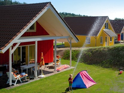 Luxuscamping - Preisniveau: gehoben - Seenplatte - Camping- und Ferienpark Havelberge Ferienhaus für 4 Personen am Camping- und Ferienpark Havelberge
