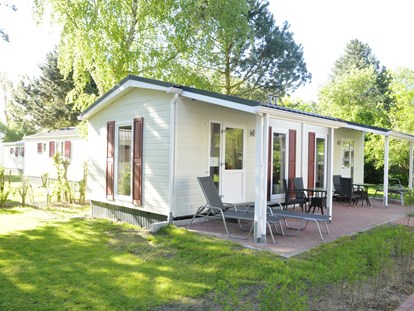 Luxuscamping - Schleswig-Holstein - Außenansicht - Camping- und Ferienpark Wulfener Hals Mobilheime (Chatel) 2 Personen am Camping- und Ferienpark Wulfener Hals