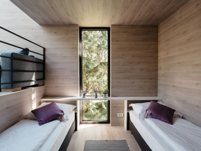 Luxuscamping - Sonnenliegen - Kvarner - Doppelzimmer - Plitvice Holiday Resort Holzhaus auf Plitvice Holiday Resort