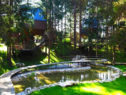 Luxuscamping - Klimaanlage - Rakovica, Plitvicka Jezera - Ansicht - Garten - Plitvice Holiday Resort Holzhaus auf Plitvice Holiday Resort