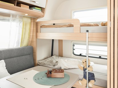 Luxuscamping - Art der Unterkunft: Campingfahrzeug - Nordseeküste - Kransburger See Mietwohnwagen am Kransburger See