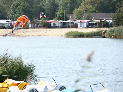 Luxuscamping - getrennte Schlafbereiche - Niedersachsen - Kransburger See Mietwohnwagen am Kransburger See
