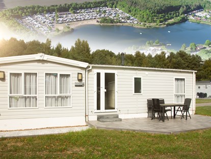 Luxuscamping - WC - Nordsee - Kransburger See Chalet 551 TYP C am Ferienpark Kransburger See