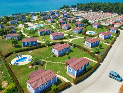 Luxuscamping - Preisniveau: exklusiv - Novigrad - Campingplatz Aminess Sirena - Meinmobilheim Sirena Prestige auf dem Campingplatz Aminess Sirena