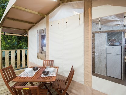 Luxuscamping - Art der Unterkunft: Safari-Zelt - Istrien - Park Polidor - Meinmobilheim Safari auf dem Campingplatz Park Polidor