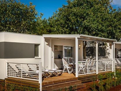Luxuscamping - Kühlschrank - Vrsar - Campingplatz Porto Sole - Meinmobilheim Standard auf dem Campingplatz Porto Sole