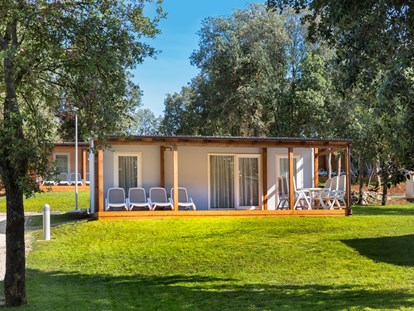 Luxuscamping - Kochmöglichkeit - Rovinj - Campingplatz Polari - Meinmobilheim Standard auf dem Campingplatz Polari