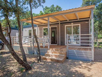 Luxuscamping - Preisniveau: exklusiv - Zadar - Šibenik - Campingplatz Lopari - Meinmobilheim DeLuxe auf dem Campingplatz Lopari