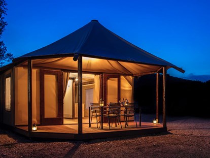 Luxuscamping - Preisniveau: gehoben - Kroatien - Campingplatz Lopari - Meinmobilheim Glamping Delta auf dem Campingplatz Lopari