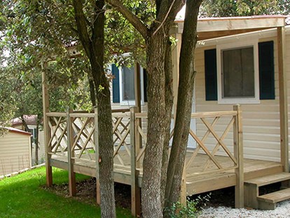 Luxuscamping - Terrasse - Dubrovnik - Campingplatz Solitudo - Meinmobilheim Comfort Studio auf dem Campingplatz Solitudo