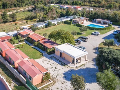 Luxury camping - Preisniveau: gehoben - Istria - Campingplatz Rojnić - Meinmobilheim Comfort auf dem Campingplatz Rojnić