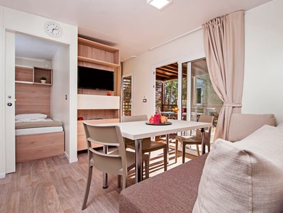 Luxuscamping - Klimaanlage - Rijeka - Campingplatz Klenovica - Meinmobilheim Mediteran Premium Seaview auf dem Campingplatz Klenovica