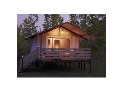 Luxuscamping - getrennte Schlafbereiche - Gard - Mille Etoiles Safari-Zelte auf Mille Etoiles