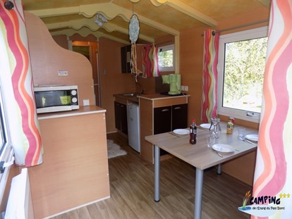 Luxuscamping - WC - Guerande (Pays de la Loire) - Camping de l’Etang Roulottes auf Camping de l’Etang