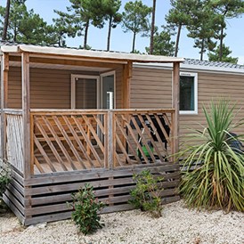 Glampingunterkunft: Mobilheim Premium 4/5 Personen 2 Zimmer von Vacanceselect auf Camping Le Castellas