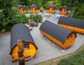Glampingunterkunft: Schlaf-Fass auf Campingplatz "Auf dem Simpel"