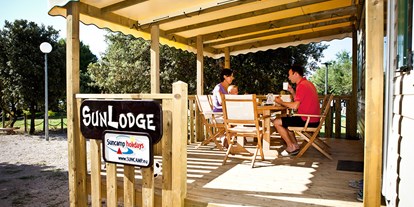 Luxuscamping - Camping Leï Suves - Suncamp SunLodges von Suncamp auf Camping Leï Suves