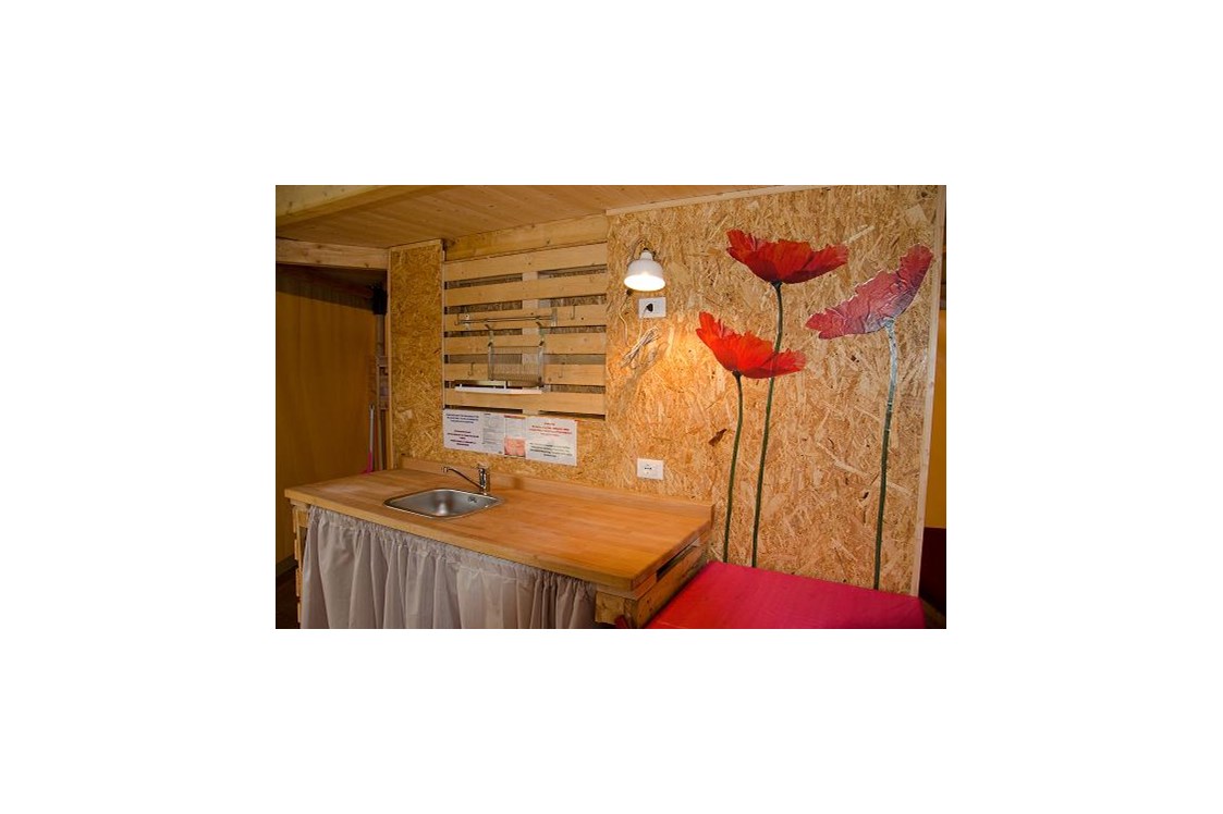 Glamping: Glamping-Zelte: Wohnzimmer - Camping Rialto
